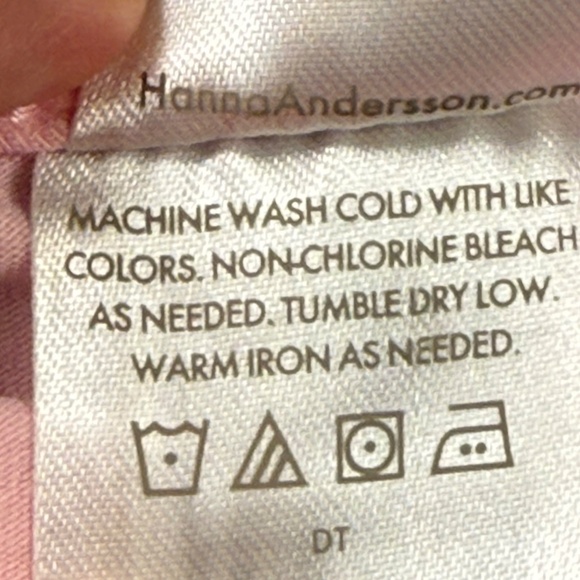 Hanna Andersson SET OF 2 Girls Faux Wrap Dress Short Sleeve Back to School 130/8 - Picture 5 of 16